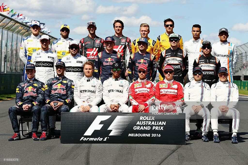 during the Australian Formula One Grand Prix at Albert Park on March 20, 2016 in Melbourne, Australia.