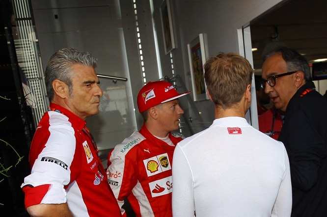 Ferrari team