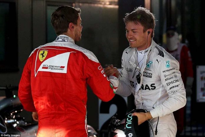 Vettel Rosberg