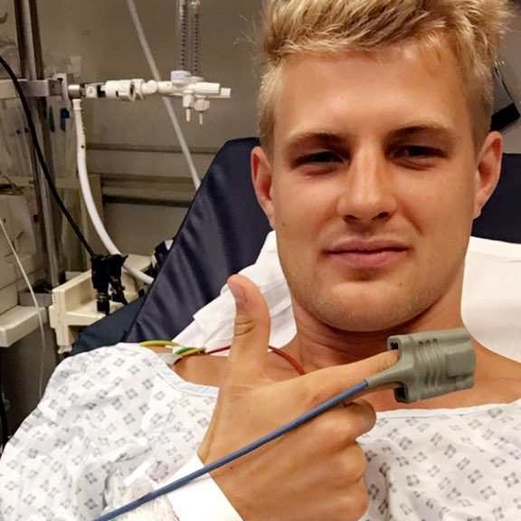 M. Ericsson in hospital