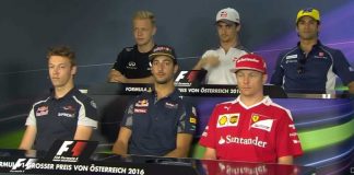 Austrijos GP: lenktynininkų spaudos konferencija