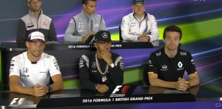 Didžiosios Britanijos GP: pilotų spaudos konferencija