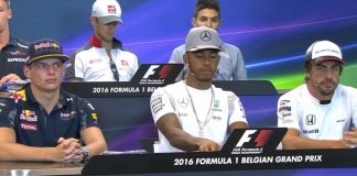Belgijos GP: pilotų spaudos konferencija