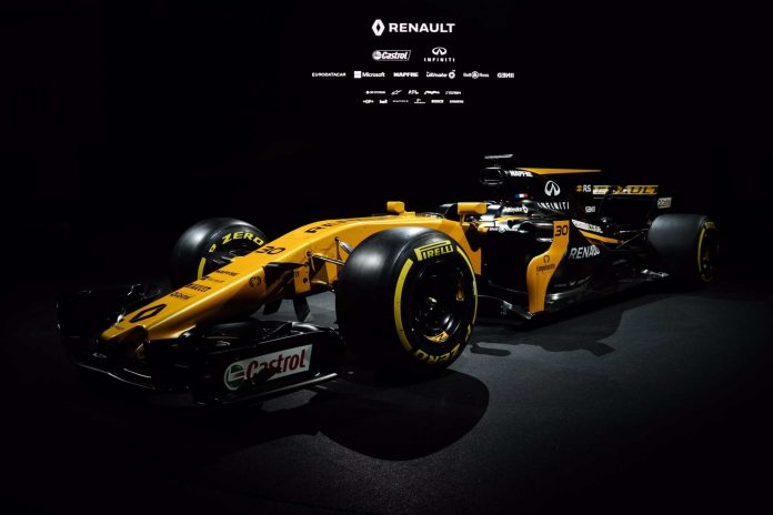 Renault rs17 visiškai naują