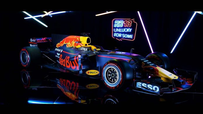Red Bull RB13 red bull