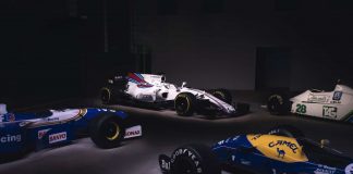„Williams” atidėjo antrojo piloto paskelbimą iki 2018 metų Williams Martini Racing FW40 Mercedes Launch.