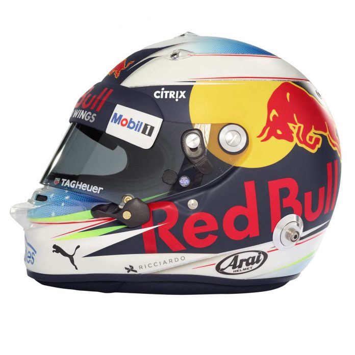 daniel riccairdo helmet