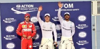 Mintys po kvalifikacijos: V. Bottas, L. Hamiltonas, S. Vettelis