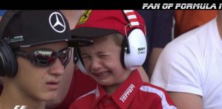 Kimi Raikkoneno avarija pravirkdė jauną gerbėją, o vėliau nudžiugino