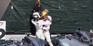 Valtteri Bottas ir Lewisas Hamiltonas