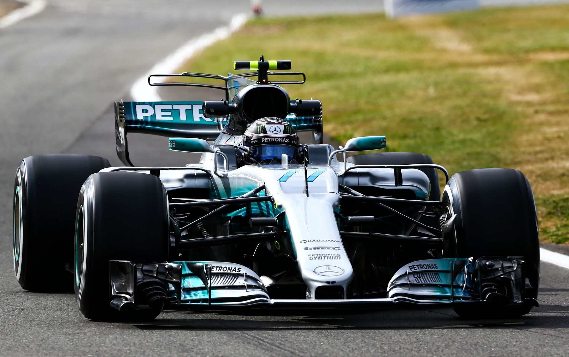 Motor Racing - Formula One World Championship - British Grand Prix - Practice Day - Silverstone, England