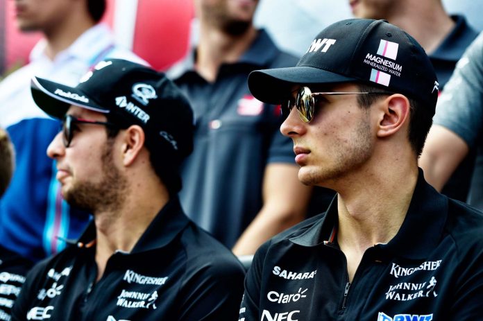 force india esteban ocon sergio perez force india esteban ocon sergio perez