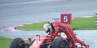 Teisėjai nesiims veiksmų dėl L. Strollo ir S. Vettelio incidento Malaizijos GP lenktynėse