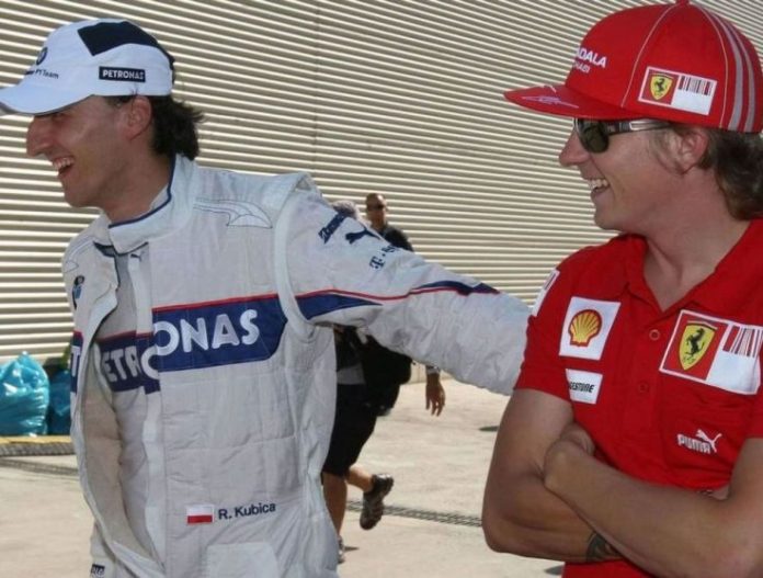 Kubica Raikkonen