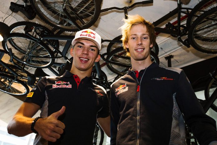 pierre gasly brendon hartley pierre gasly brendon hartley