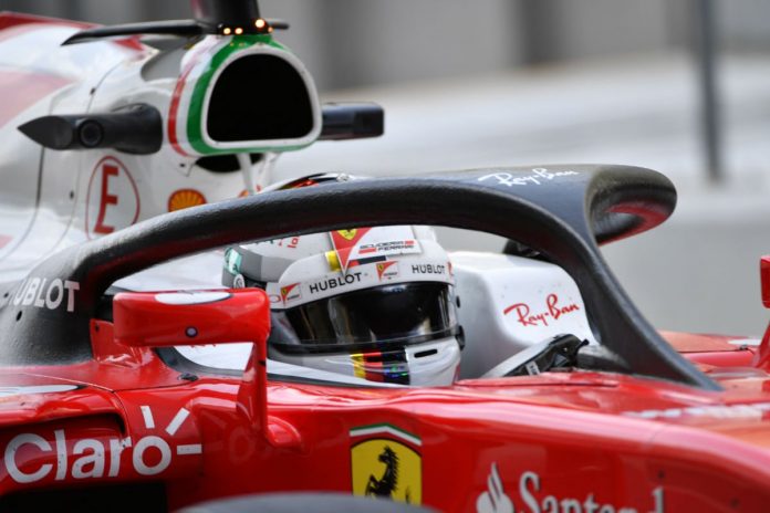 sebastian vettelo halo sebastian vettel halo