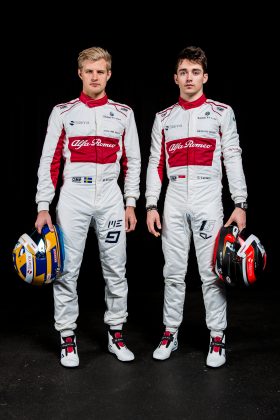 Marcus Ericsson Charles Leclerc