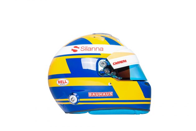 Marcus Ericsson helmet
