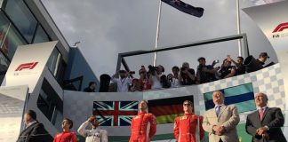 podium sebastian vettel kimi raikkonen lewis hamilton