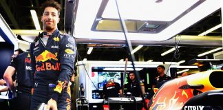 Danielis Ricciardo bijojo trenktis į sieną daniel ricciardo red bull