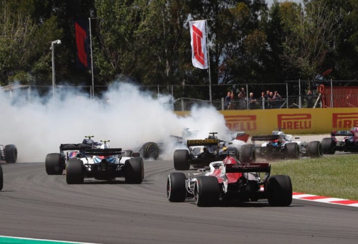 ispanijos gp avarija ispanijos gp avarija