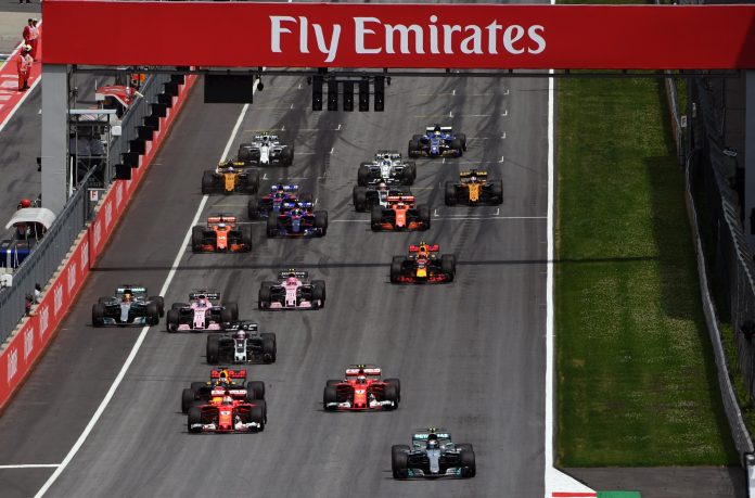 austrijos gp startas austrijos gp startas