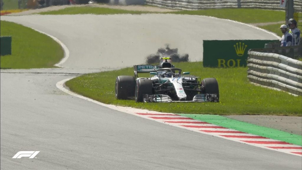 austrijos gp lenktynėse valtteri bottas mercedes