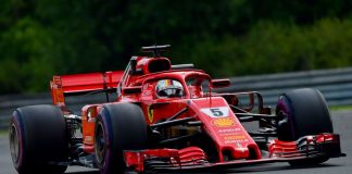 sebastianas vettelis ferrari