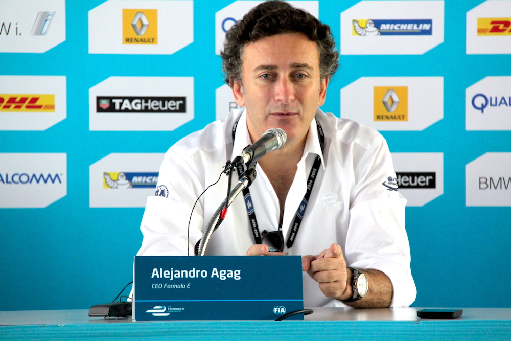 agag Alejandro Agag Formula E FE
