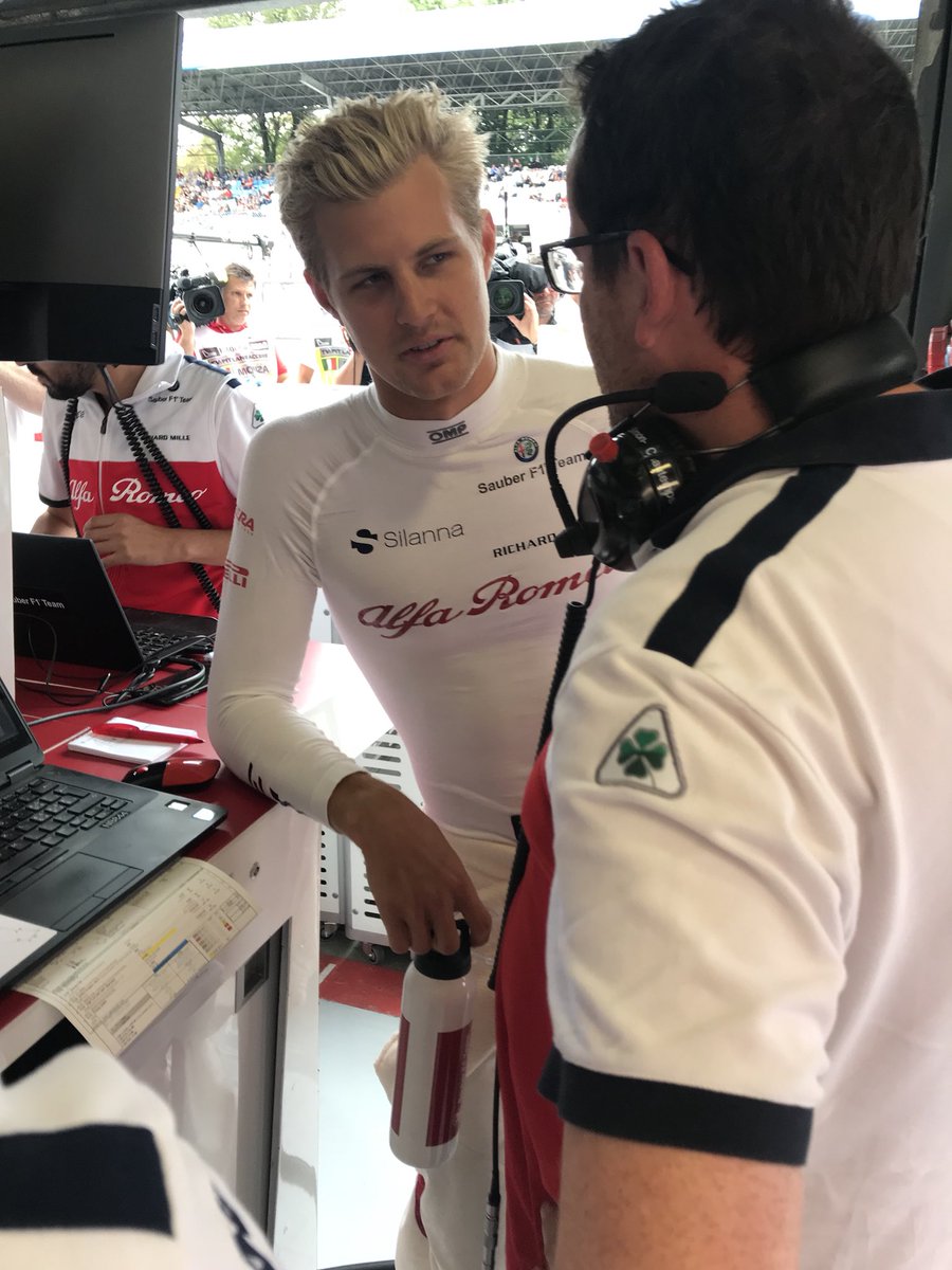 marcusas ericssonas sauber